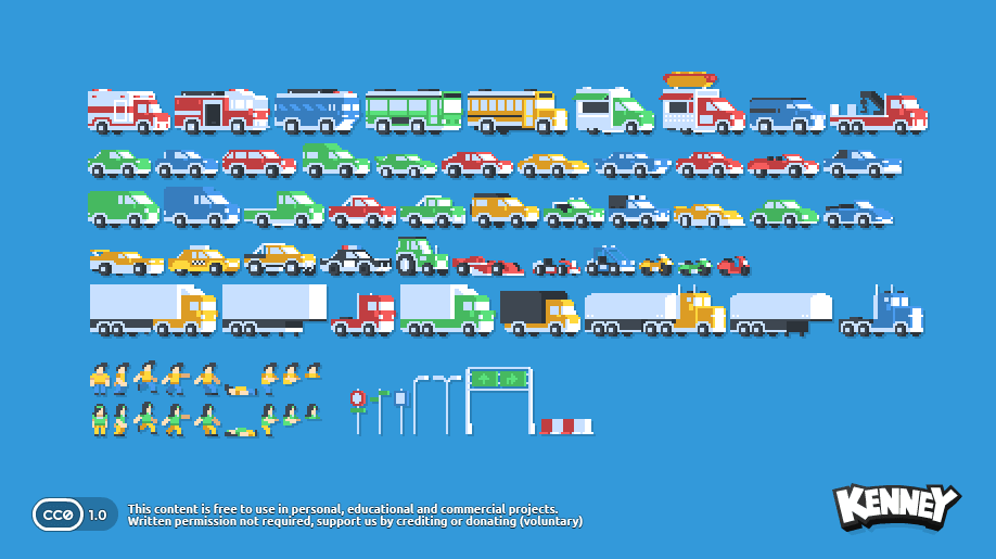 Pixel Vehicle Pack