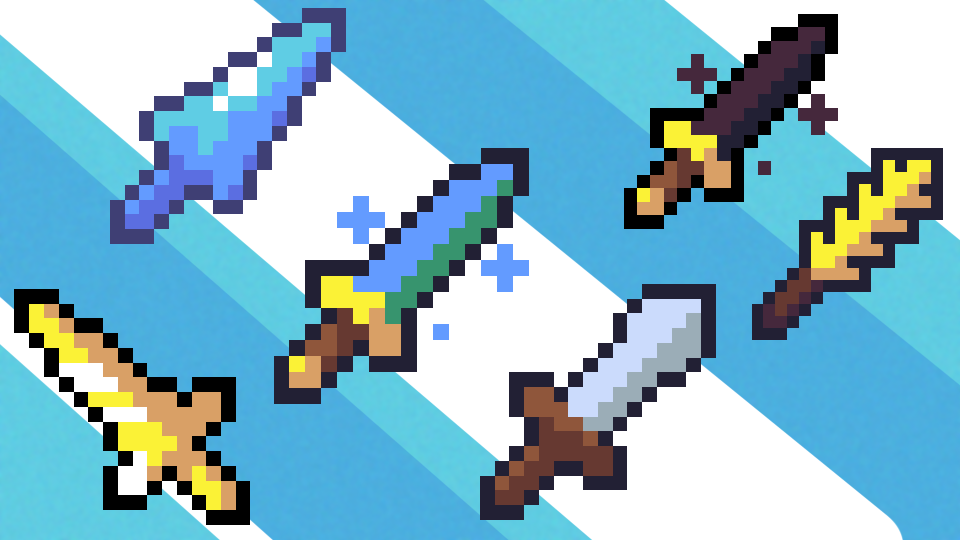 16x16 Weird Swords