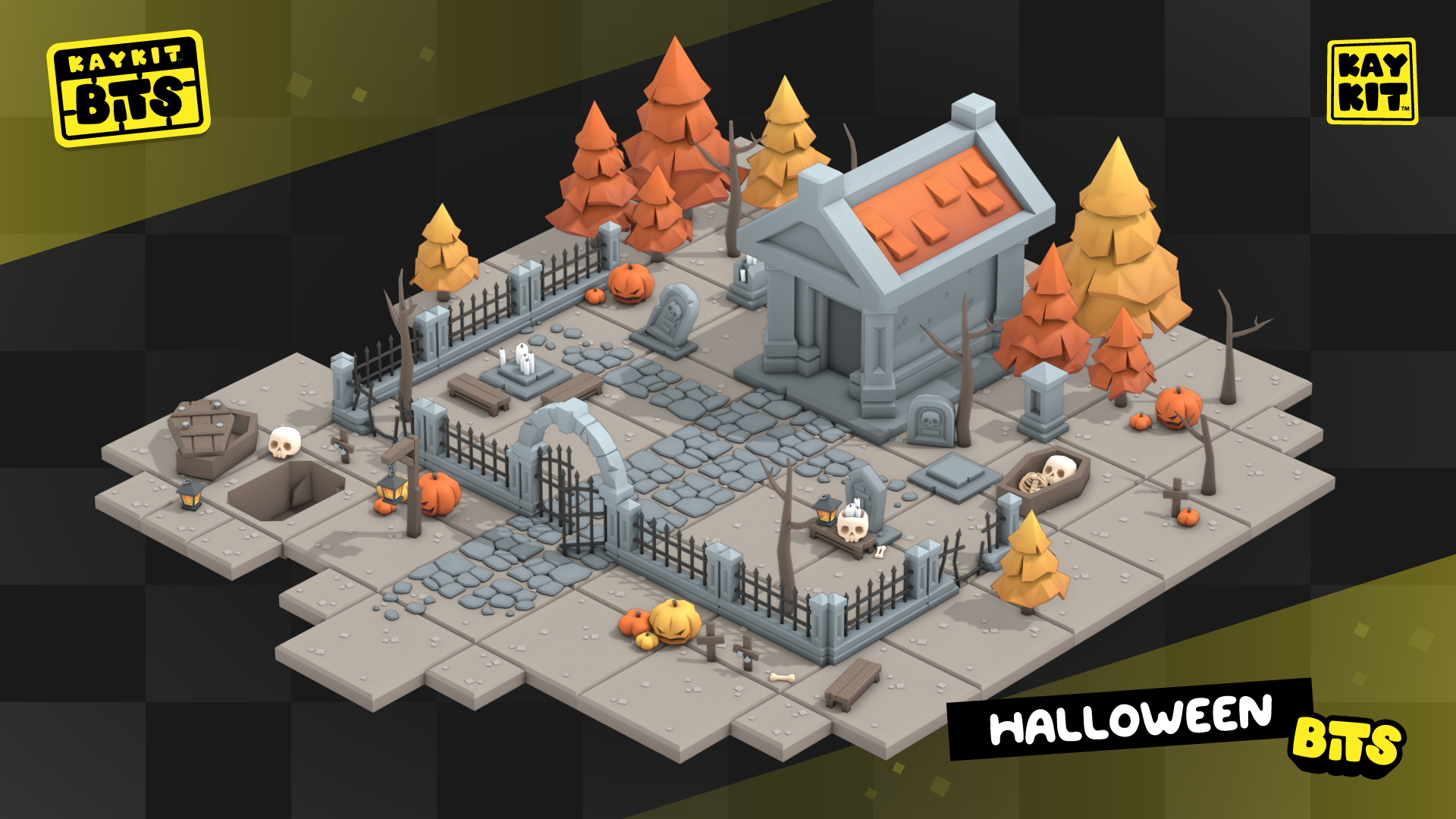 3d Halloween Pack