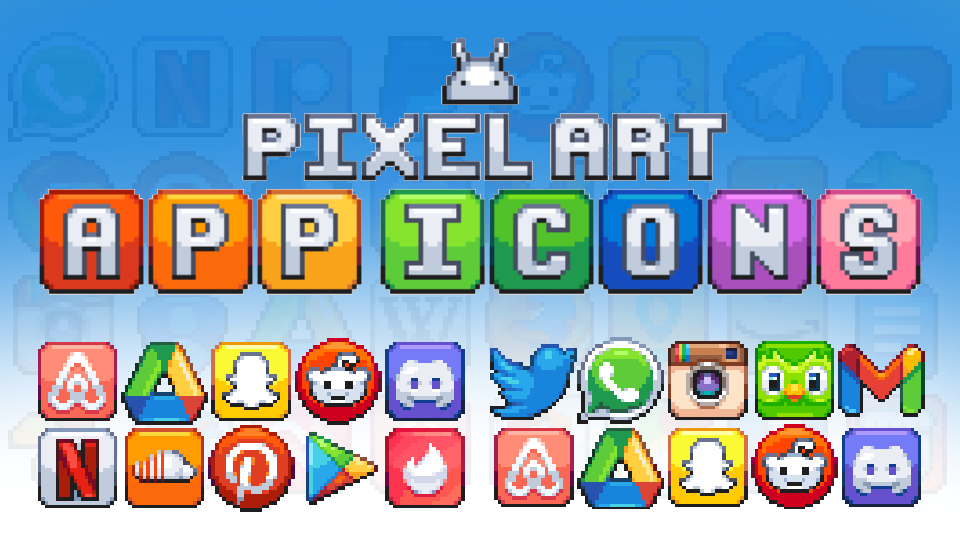 Pixelart App Icons