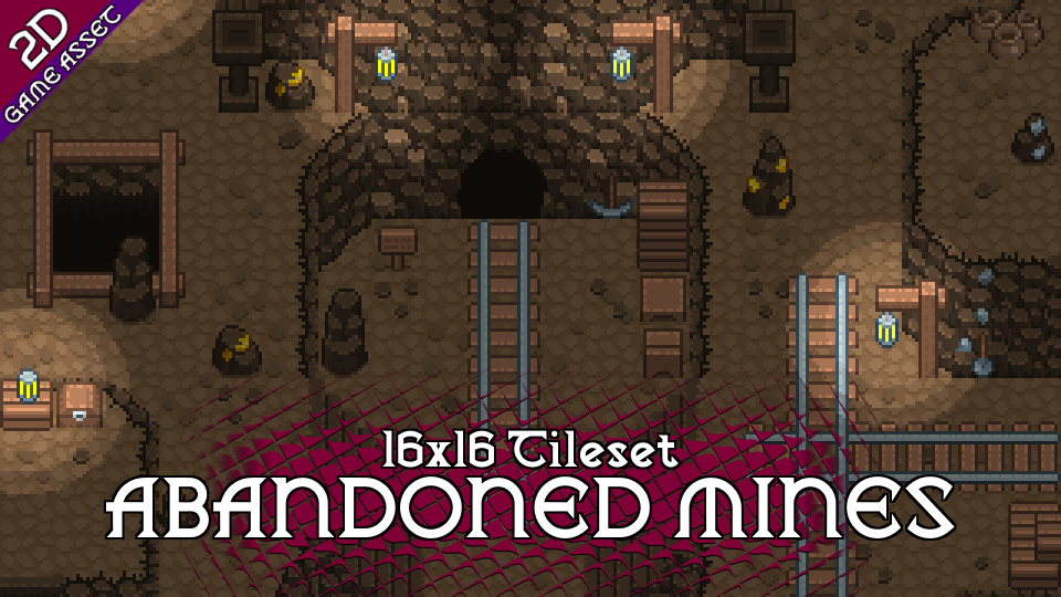 Abandoned Mines Tileset