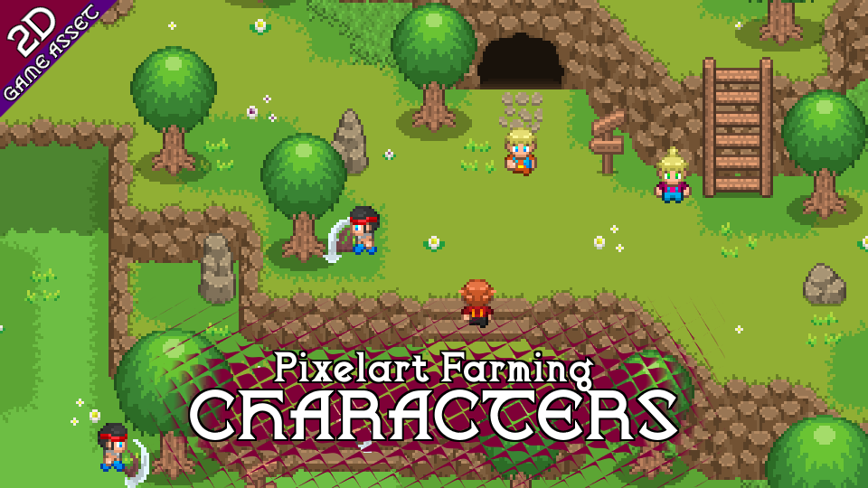 Farming Character Sprites