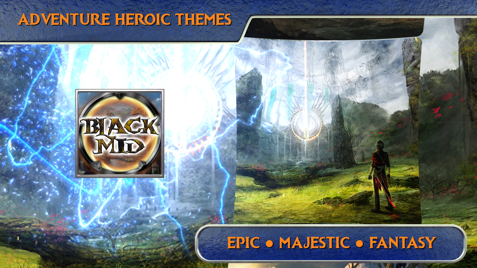 Screenshot of Adventure Heroic Music Themes