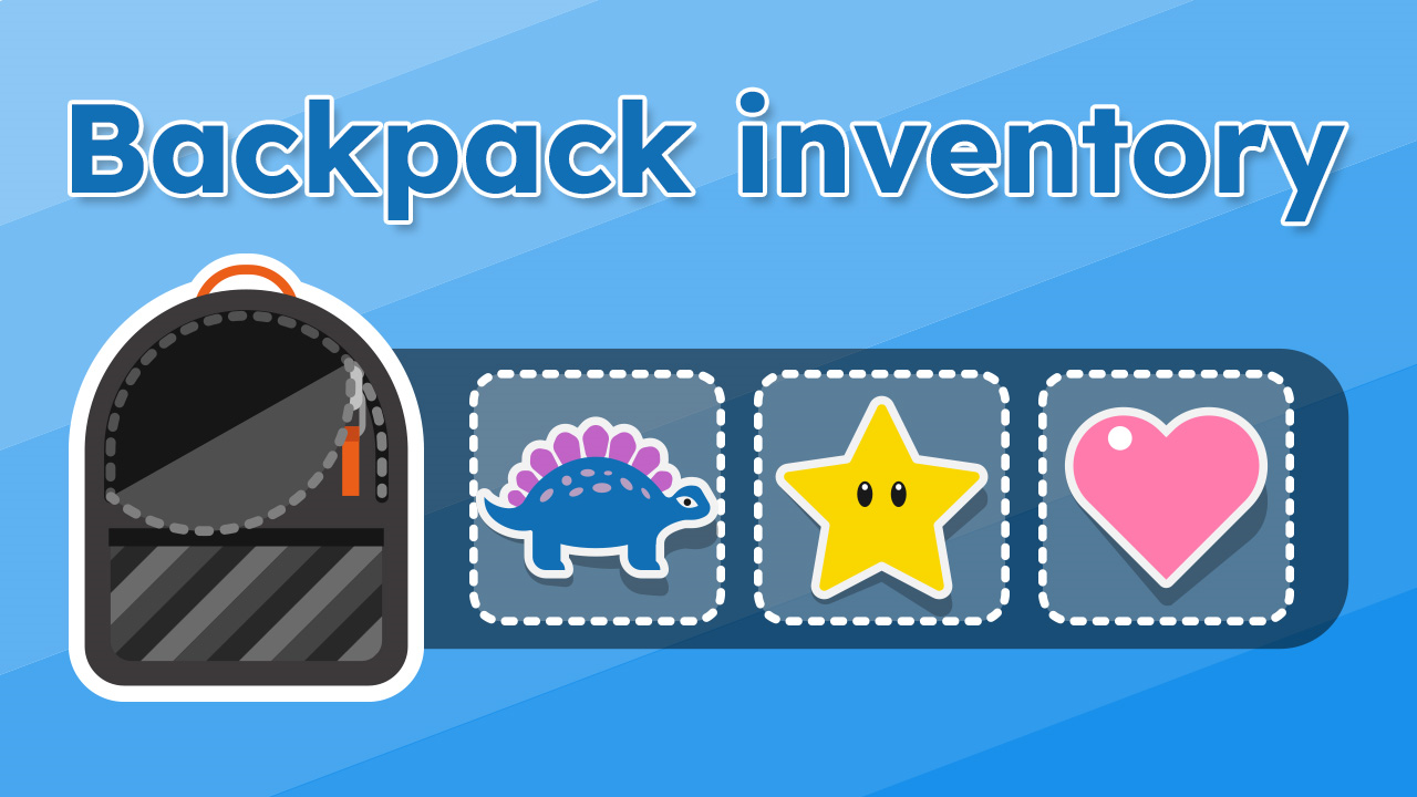 Backpack inventory