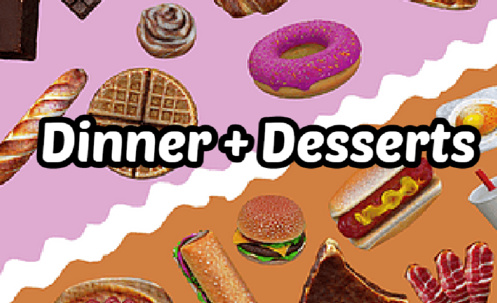 Dinner and Desserts 3D