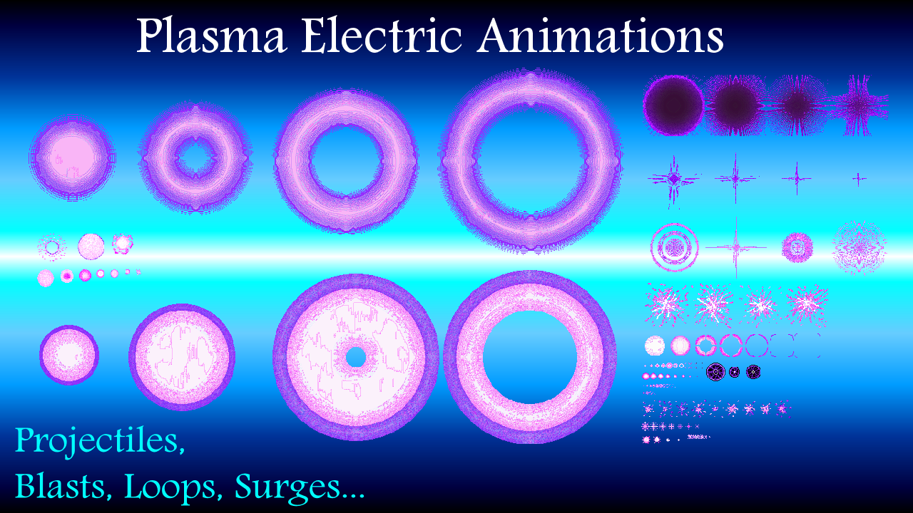 Screenshot of RC Art - Plasma Electric Animations