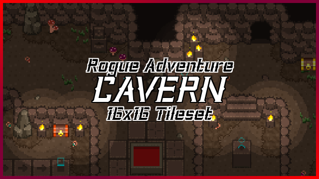 Screenshot of Rogue Adventure Cavern