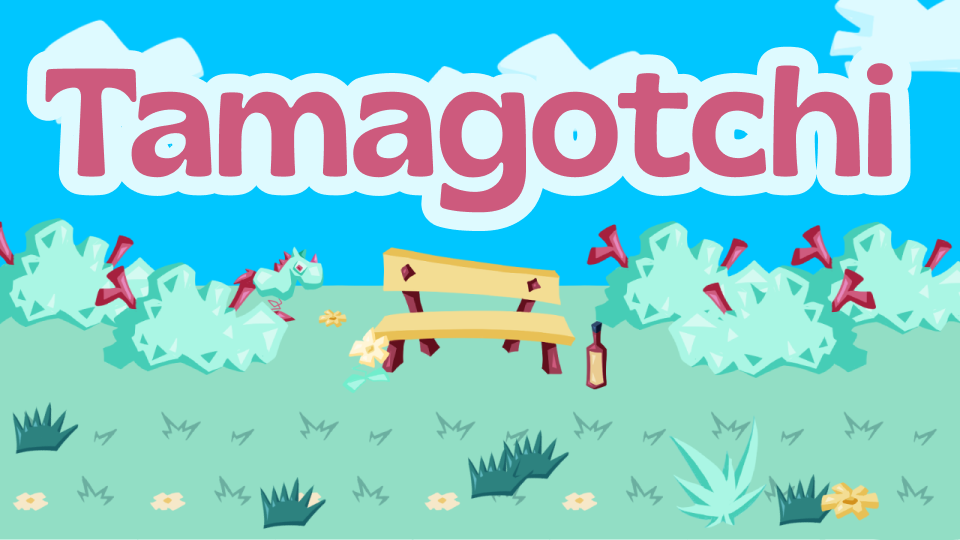 Tamagotchi Props & Background