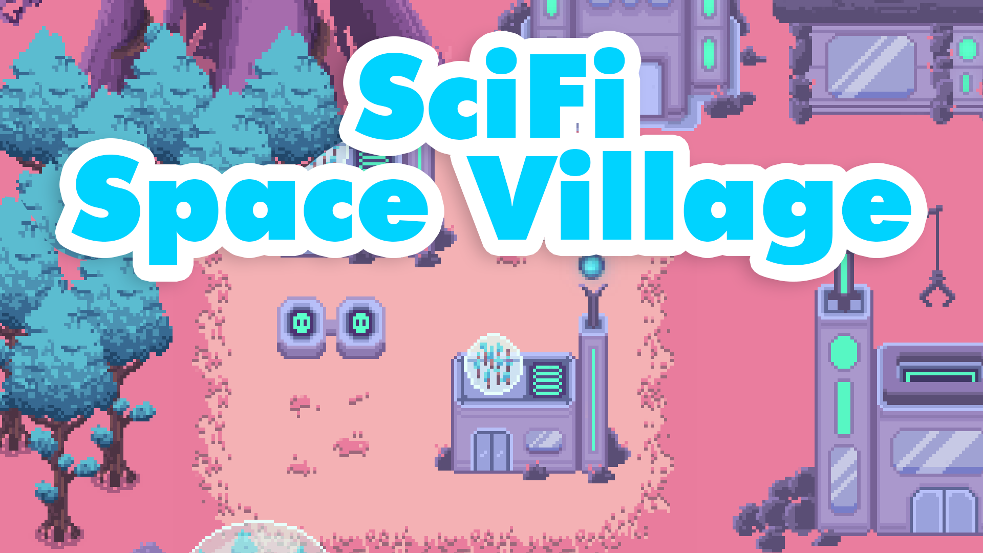 Sci-Fi Space Village